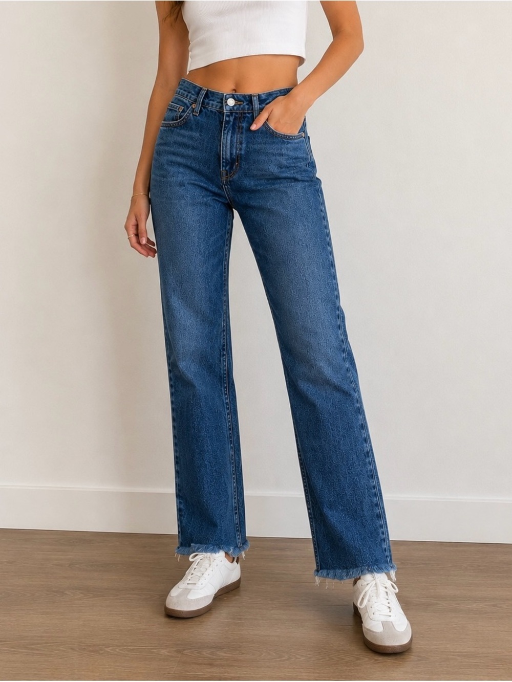 Reformation Straight Leg Jeans - Blue